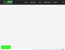 Tablet Screenshot of fitness-fact.de